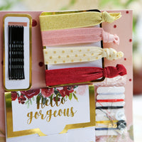 Thumbnail for Burgundy Blush Floral Wedding Survival Kit - Alternate Image 3 | My Wedding Favors