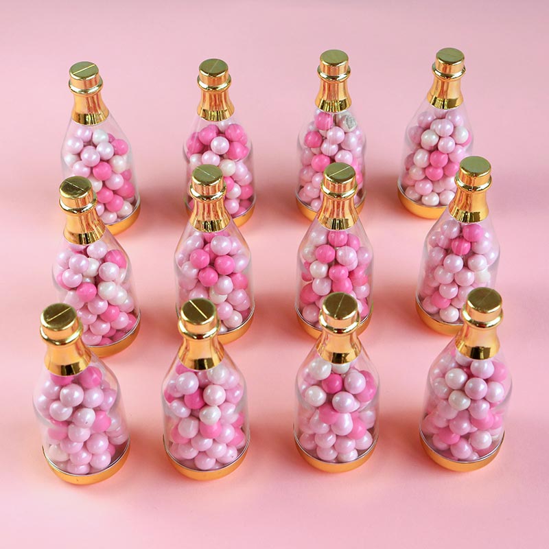 DIY Gold Metallic Champagne Bottle Favor Container (Set of 12) - Alternate Image 6 | My Wedding Favors