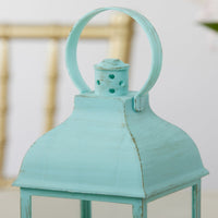 Thumbnail for LED Vintage Decorative Blue Lantern - Marrakesh (Set of 2) - Alternate Image 5 | My Wedding Favors