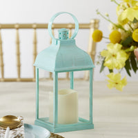 Thumbnail for LED Vintage Decorative Blue Lantern - Marrakesh (Set of 2) - Alternate Image 7 | My Wedding Favors