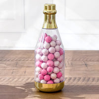 Thumbnail for Gold Metallic Champagne Bottle Favor Container - Medium (Set of 12) - Alternate Image 5 | My Wedding Favors