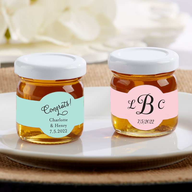 Personalized 1.5 oz. Clover Honey (Set of 12)