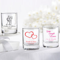 Personalized 2 oz. Shot Glass/Votive Holder - Alternate Image 9 | My Wedding Favors