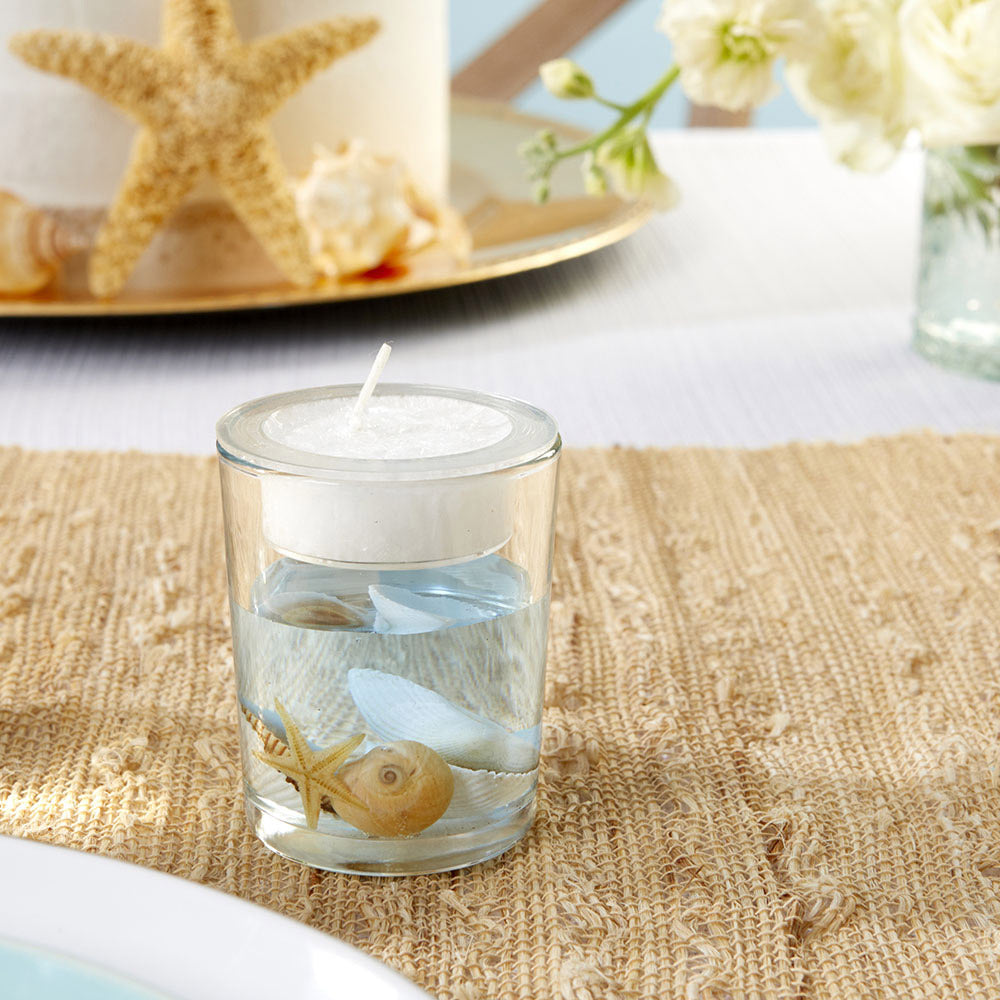 Seashell Gel Tea Light Holder - Alternate Image 7 | My Wedding Favors