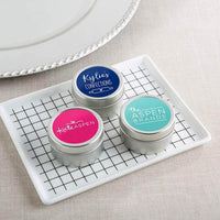Personalized Custom Design Travel Candle Tin - Main Image | My Wedding Favors
