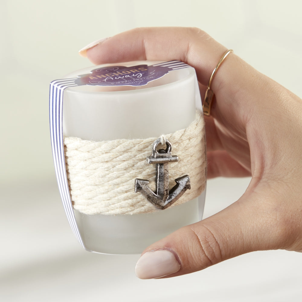 Anchors Away Rope Tea Light Holder (Set of 4) - Alternate Image 3 | My Wedding Favors