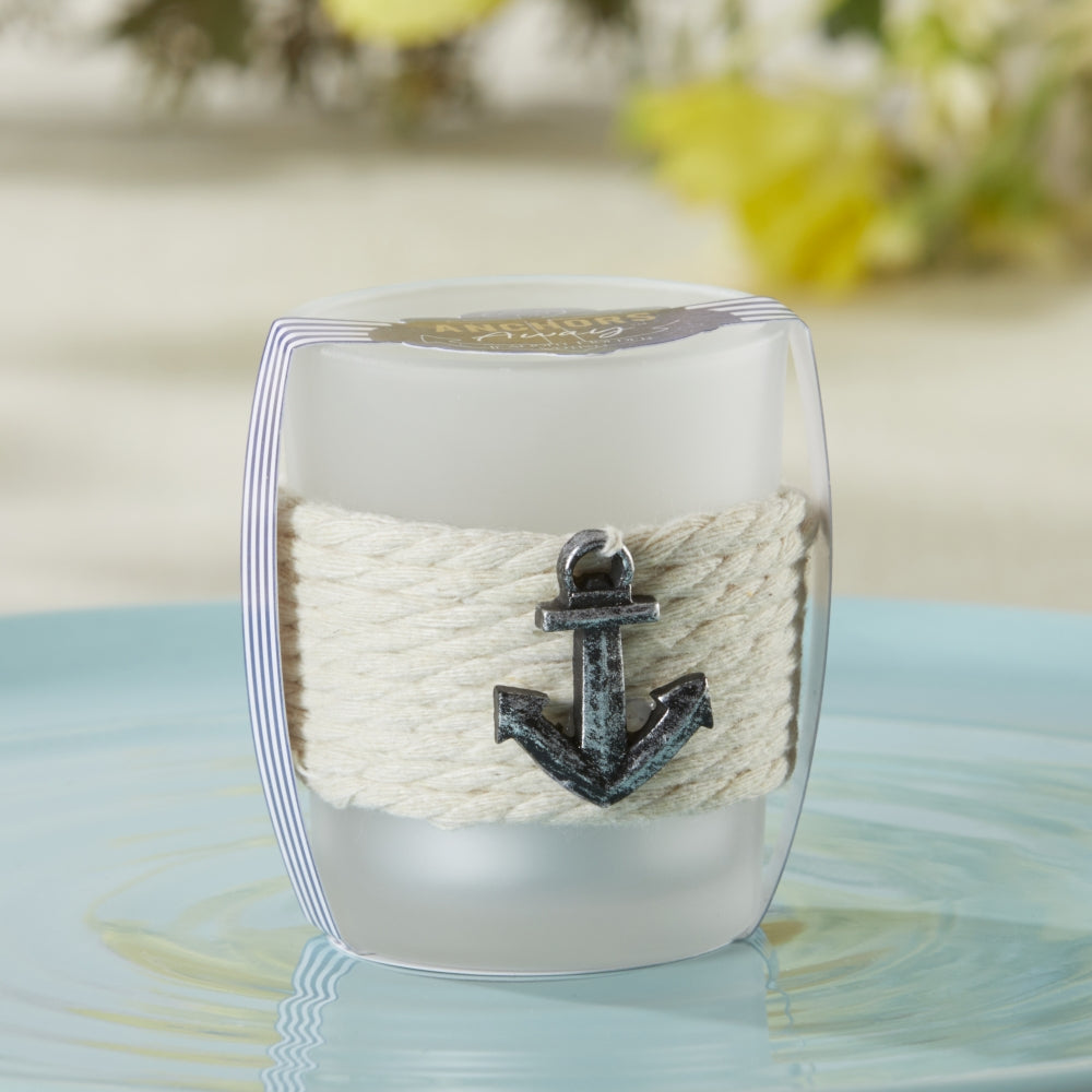Anchors Away Rope Tea Light Holder (Set of 4) - Alternate Image 7 | My Wedding Favors