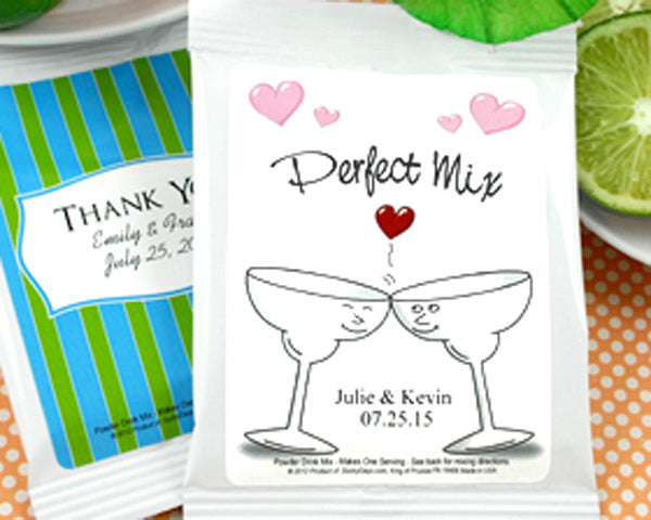 Personalized Wedding Margarita Favors (Many Designs Available) - Main Image | My Wedding Favors