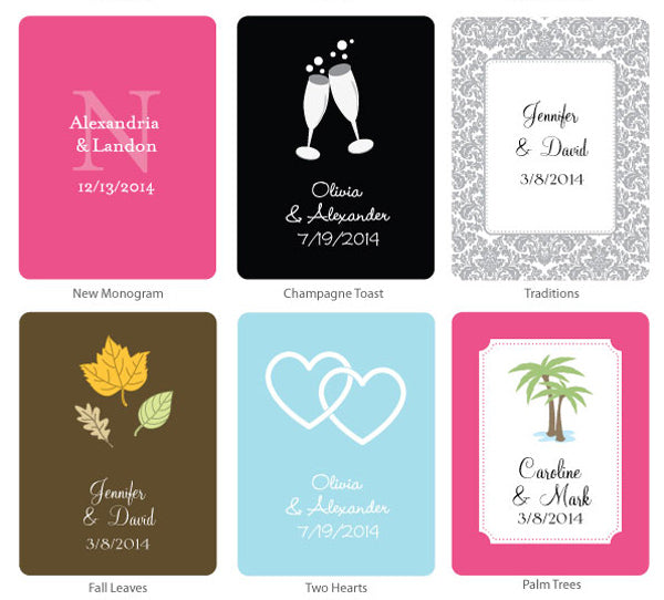 Personalized Sangria Drink Favors - Exclusive Designs - Alternate Image 4 | My Wedding Favors