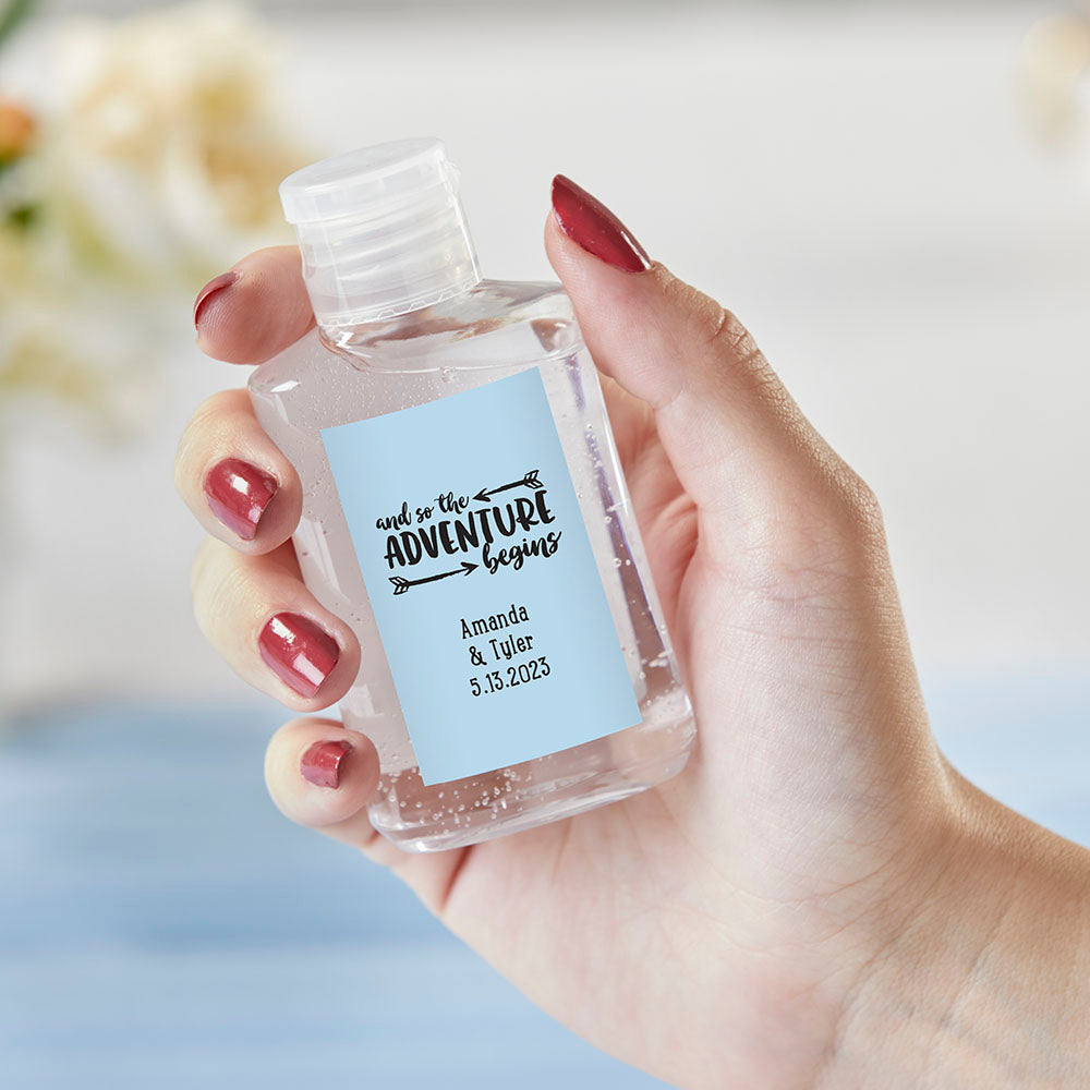 Personalized Hand Sanitizer Favors 2 oz. (Set of 12) - Alternate Image 3 | My Wedding Favors