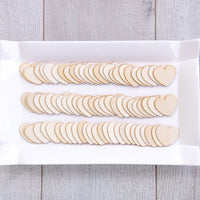 Wooden Hearts for Guest Book Alternative (Set of 75) - Alternate Image 2 | My Wedding Favors