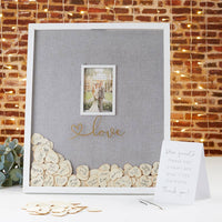 Wooden Hearts for Guest Book Alternative (Set of 75) - Alternate Image 5 | My Wedding Favors