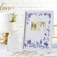 Thumbnail for Blue Willow Wedding Guest Book Alternative - Main Image | My Wedding Favors