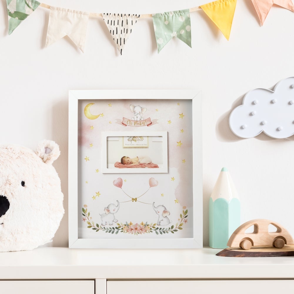Pink Elephant Baby Shower Guest Book Alternative - Alternate Image 4 | My Wedding Favors