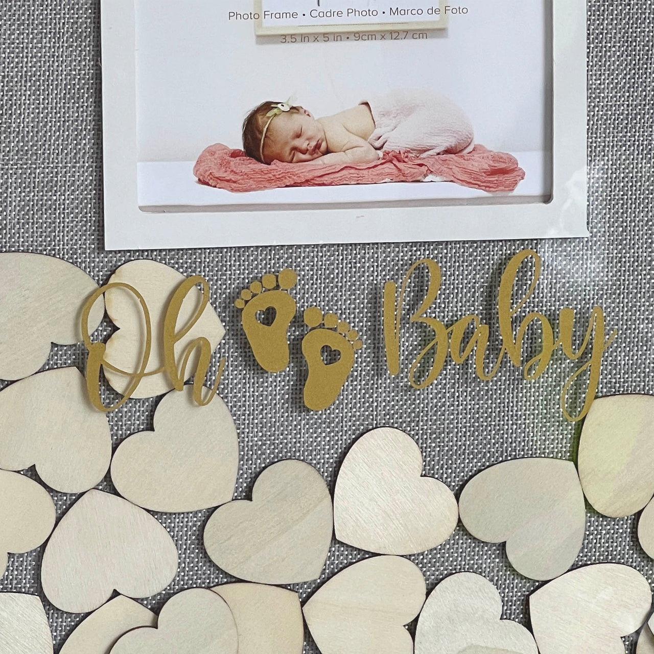 Oh Baby Guest Book Alternative - Frame - Alternate Image 5 | My Wedding Favors