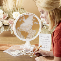 Wedding Guest Book Alternative - Globe - Main Image | My Wedding Favors