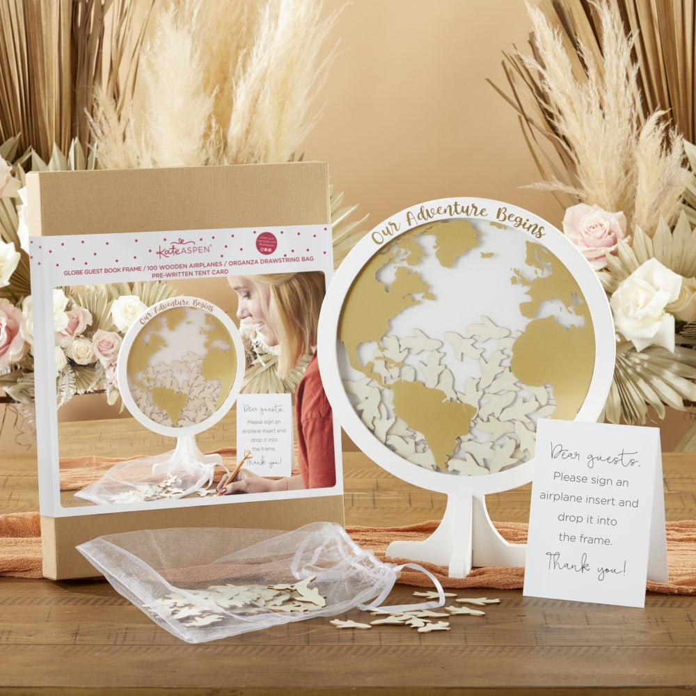 Wedding Guest Book Alternative - Globe - Alternate Image 2 | My Wedding Favors