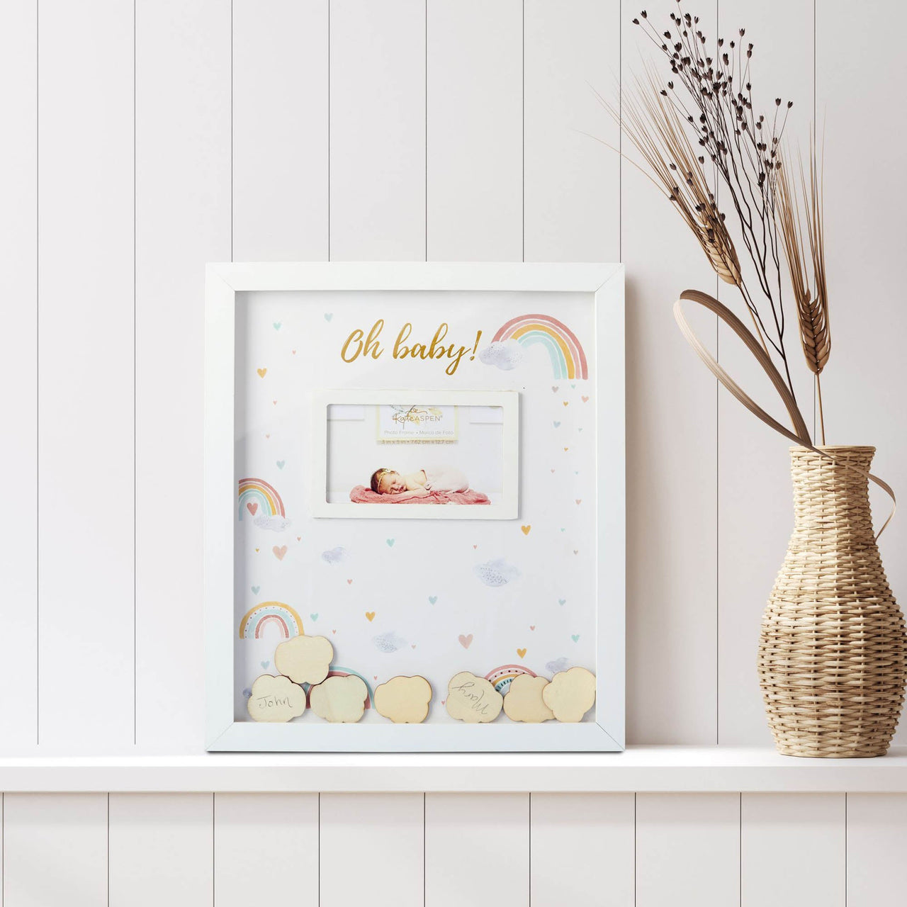 Boho Rainbow Baby Shower Guest Book Alternative - Alternate Image 7 | My Wedding Favors