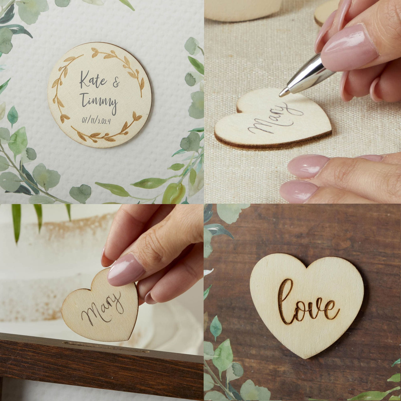 Wedding Guest Book Alternative - Rustic Garden - Alternate Image 4 | My Wedding Favors
