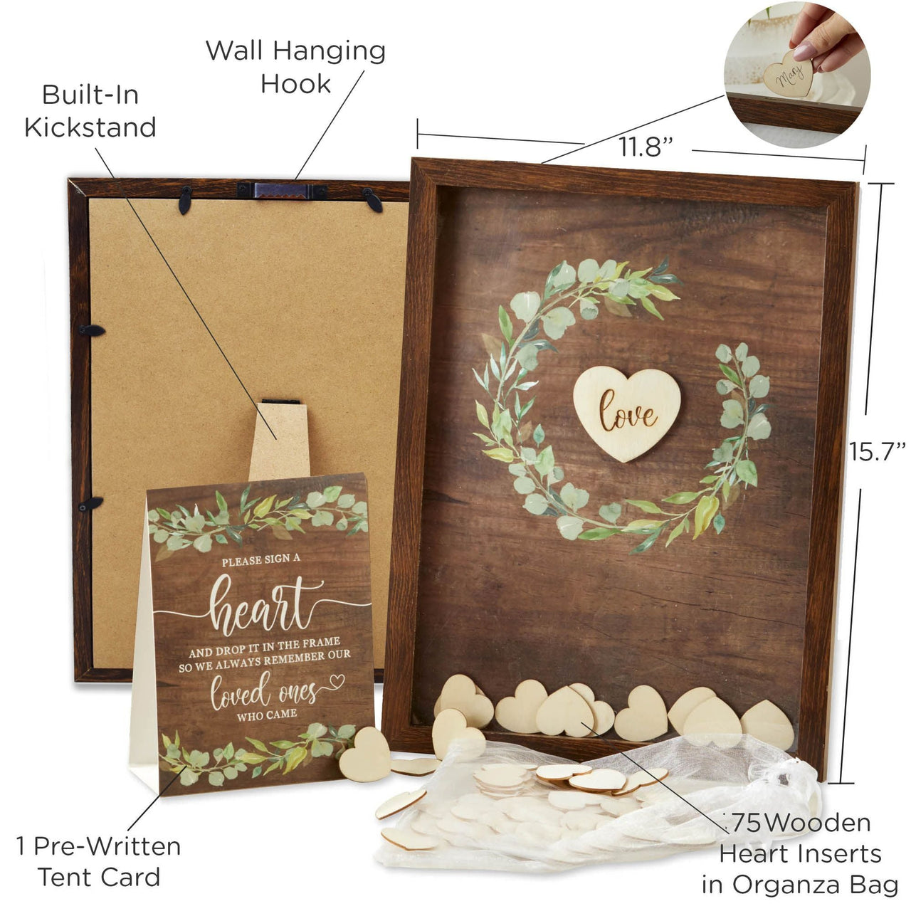 Wedding Guest Book Alternative - Rustic Garden - Alternate Image 5 | My Wedding Favors