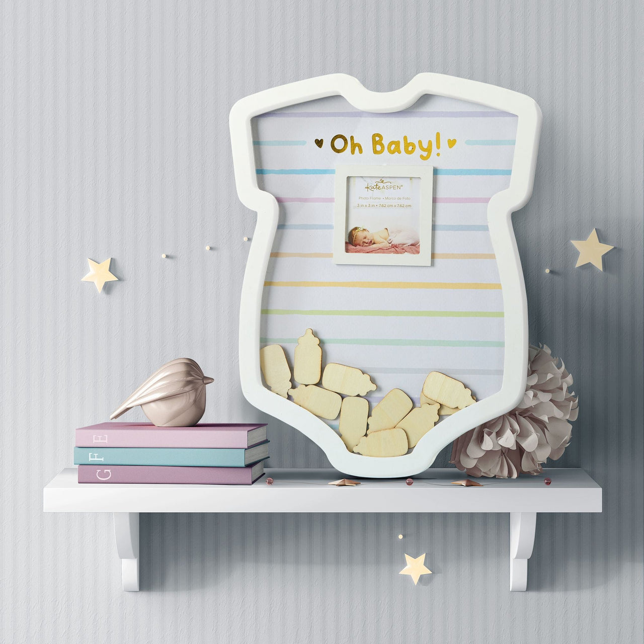 Baby Shower Guest Book Alternative - Onesie - Alternate Image 3 | My Wedding Favors