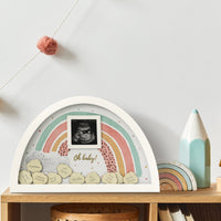 Baby Shower Guest Book Alternative - Boho Rainbow Frame - Alternate Image 5 | My Wedding Favors