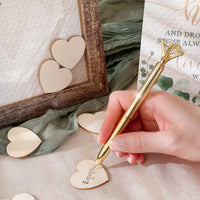 Thumbnail for Wedding Guest Book Alternative - Modern Rustic House Shape - Alternate Image 7 | My Wedding Favors