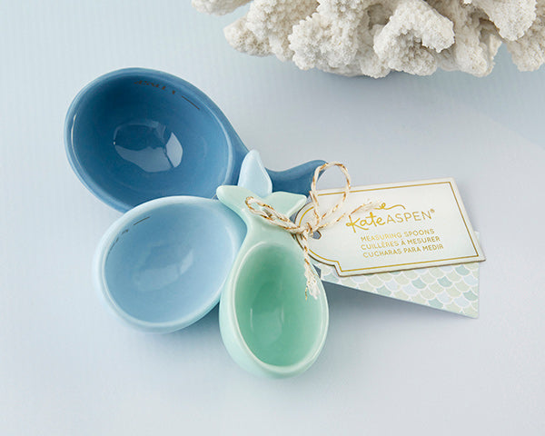 Whale Shaped Ceramic Measuring Spoons - Alternate Image 3 | My Wedding Favors