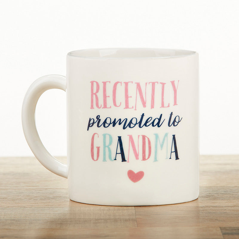 Promoted To Grandma 16 oz. White Coffee Mug - Main Image | My Wedding Favors