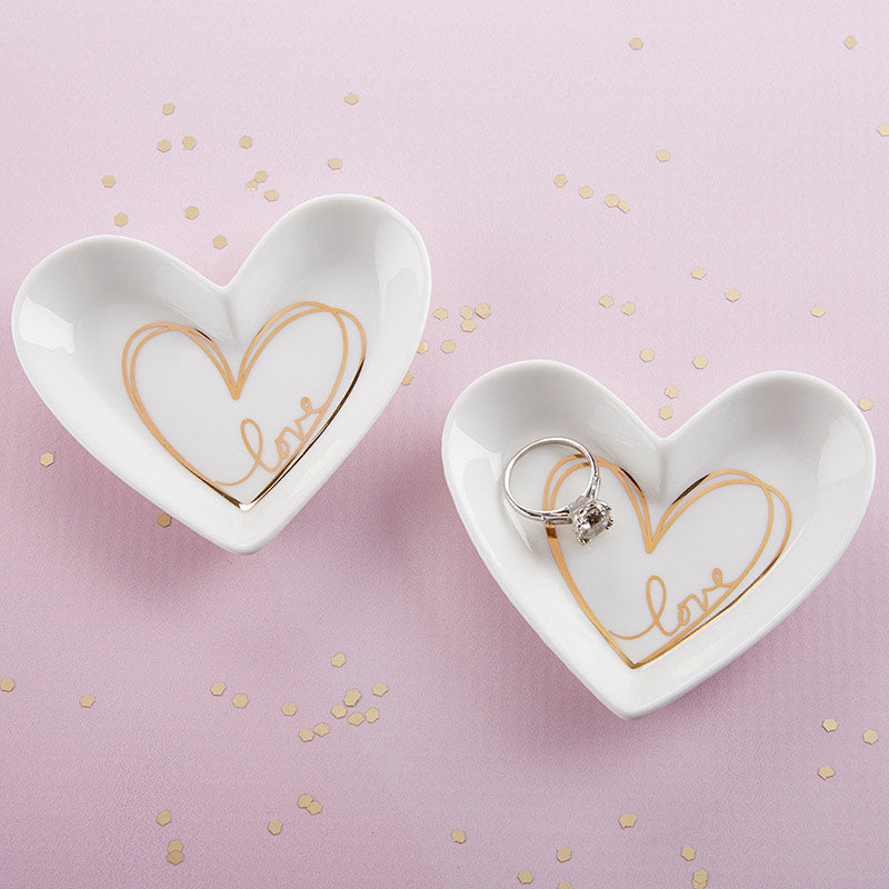 Heart Shaped Trinket Dish - Small - Alternate Image 3 | My Wedding Favors