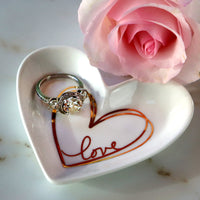 Thumbnail for Heart Shaped Trinket Dish - Small - Alternate Image 8 | My Wedding Favors