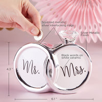 Thumbnail for Mr. & Mrs. Diamond Ring Ceramic Bank