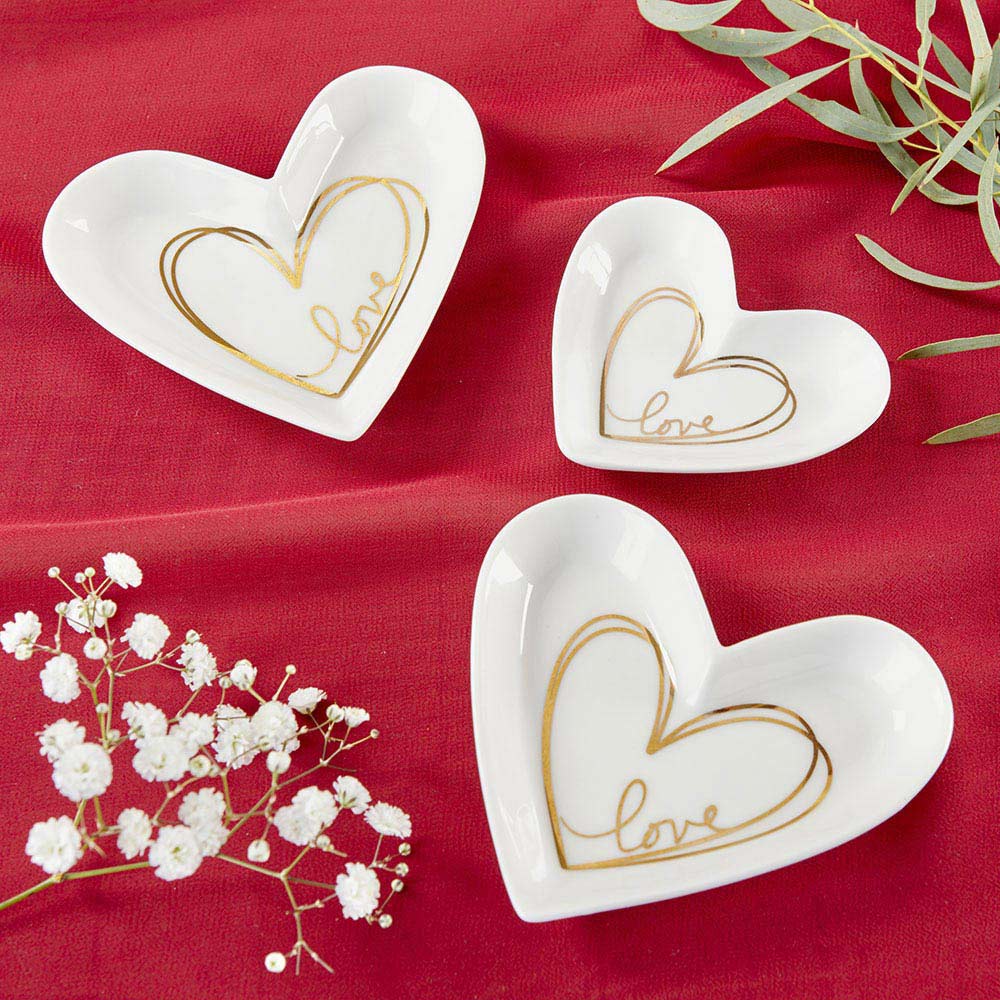 Heart Shaped Trinket Dish - Medium - Alternate Image 4 | My Wedding Favors