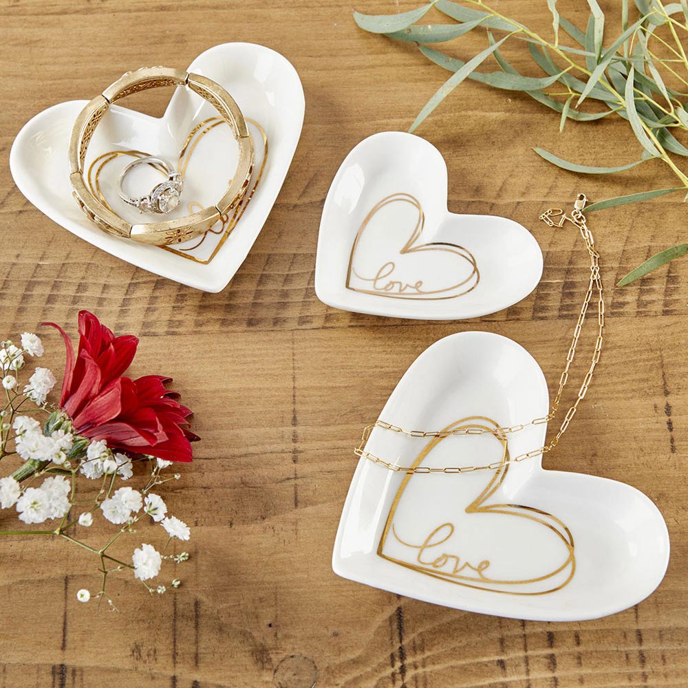 Heart Shaped Trinket Dish - Medium - Alternate Image 2 | My Wedding Favors