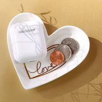 Thumbnail for Heart Shaped Trinket Dish - Medium - Alternate Image 5 | My Wedding Favors