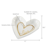 Thumbnail for Heart Shaped Trinket Dish - Medium - Alternate Image 3 | My Wedding Favors