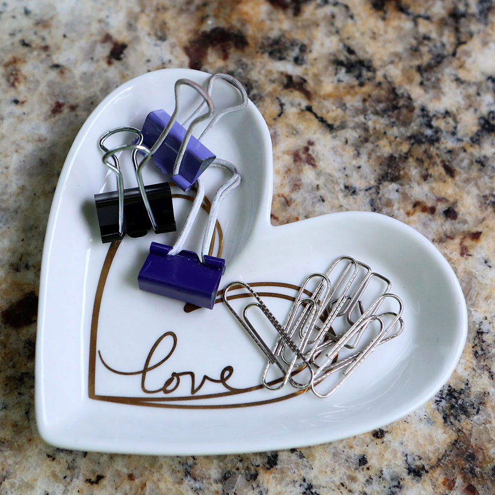 Heart Shaped Trinket Dish - Medium - Alternate Image 7 | My Wedding Favors