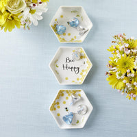 Thumbnail for Bee Happy Trinket Dish (Set of 3) - Alternate Image 2 | My Wedding Favors