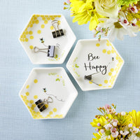 Thumbnail for Bee Happy Trinket Dish (Set of 3) - Alternate Image 3 | My Wedding Favors