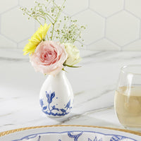 Thumbnail for Blue Willow Ceramic Bud Vase (Set of 3) - Alternate Image 2 | My Wedding Favors