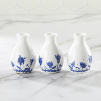 Thumbnail for Blue Willow Ceramic Bud Vase (Set of 3) - Alternate Image 5 | My Wedding Favors