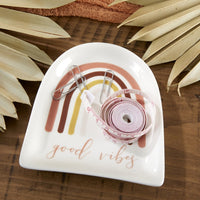 Thumbnail for Good Vibes Trinket Dish - Alternate Image 3 | My Wedding Favors