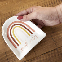 Thumbnail for Good Vibes Trinket Dish - Alternate Image 5 | My Wedding Favors