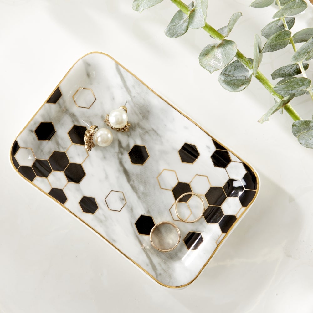Marble Trinket Dish - Main Image | My Wedding Favors