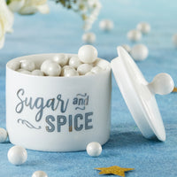 Thumbnail for Sugar & Spice Ceramic Sugar Bowl Favor - Alternate Image 5 | My Wedding Favors