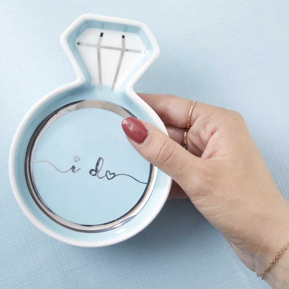 Blue Diamond Ring Trinket Dish - Alternate Image 2 | My Wedding Favors