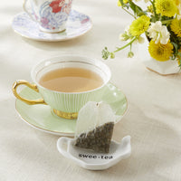 Thumbnail for Swee-Tea Ceramic Tea-Bag Caddies (Set of 4) - Bridal Shower Favors - Alternate Image 4 | My Wedding Favors