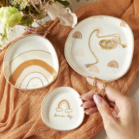 Thumbnail for Boho Rainbow Trinket Dish (Set of 3) - Main Image | My Wedding Favors