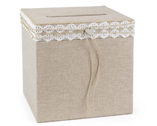 Rustic Romance Card Box - Main Image | My Wedding Favors