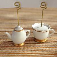 Tea Time Whimsy Place Card Holder (Set of 6) - Alternate Image 3 | My Wedding Favors